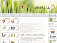 Tablet Screenshot of opekepe.gr